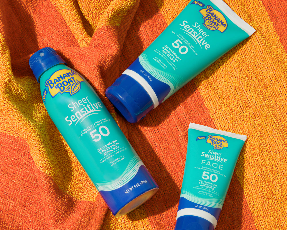 Banana Boat Face Protection products